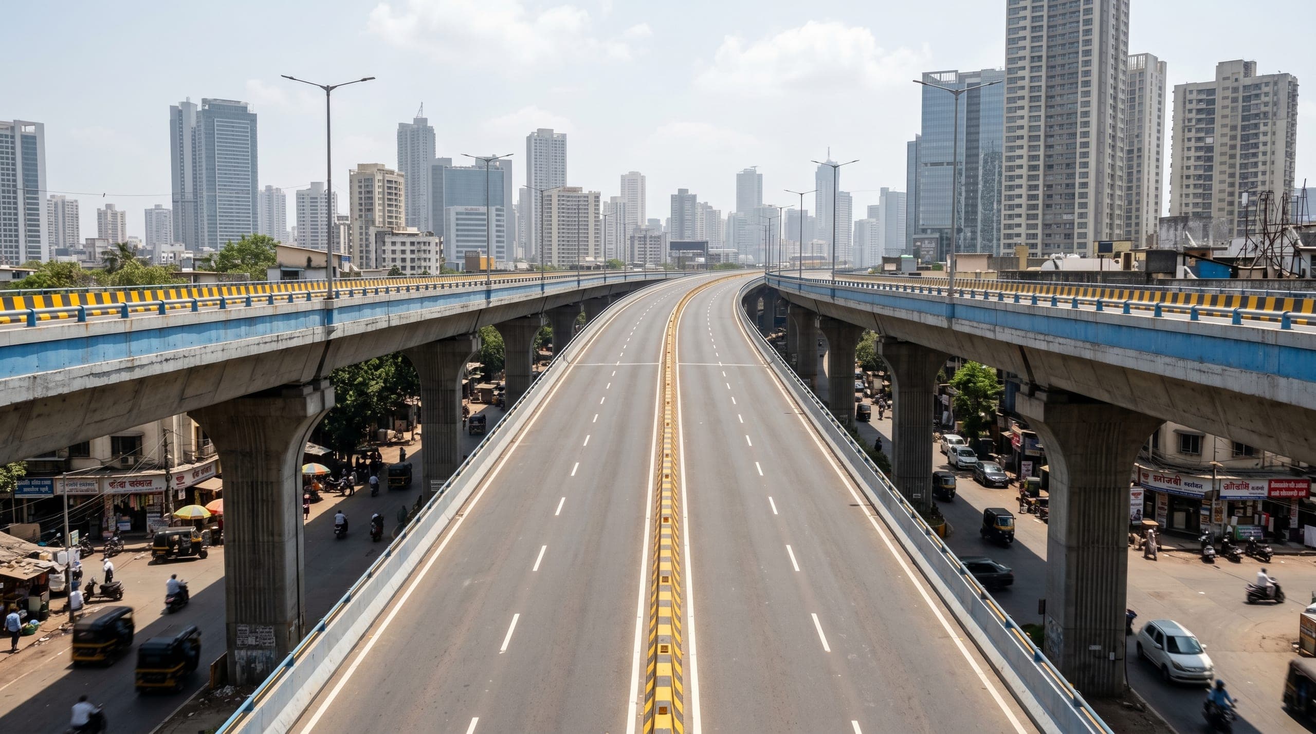 NHAI — Construction of 6-Lane Elevated Corridor — site view 1